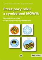Przez pory roku z symbolami MÓWik. Wiosna