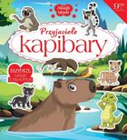 Przyjaciele kapibary. Naklejki iskierki z brokatem