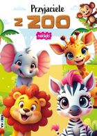Przyjaciele z zoo. Kolorowanka z naklejkami