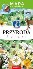 Przyroda Polski. Mapa z naklejkami
