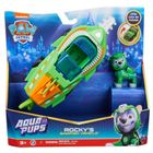 Psi Patrol, Aqua Pups, pojazd z figurką, Rocky
