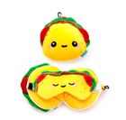 Puckator, Foodiemals Taco Frida, poduszka podróżna i maska na oczy