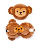 Puckator, poduszka podróżna i maska na oczy, małpka