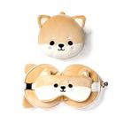 Puckator, poduszka podróżna i maska na oczy, pies Shiba