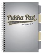 Pukka Pads, kołozeszyt, A4, Project Book, Design, szary, 1 szt.