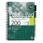 Pukka Pads, kołozeszyt, A4 z recyklingu, Project Book, zielony, 1 szt.