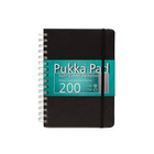 Pukka Pads, Soft Cover, kołonotatnik A5, czarny, 1 szt.