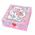 Pulio, pamiętnik z koralikami i naklejkami, zestaw, Jednorożec