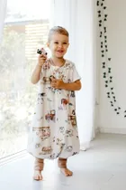 Pulp, Bamboo, Farma, śpiworek ocieplany z nogawkami, beżowy, TOG 1.75, 2.5-5 l