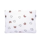 Pulp, Misiaczki, poduszka muślinowa, gładka, 35-45 cm