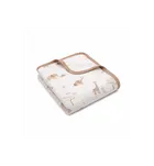 Pulp, Safari, kocyk muślinowy z lamówką, 80-100 cm