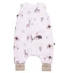 Pulp, Safari, śpiworek letni ze skarpetkami, muślin, TOG 0.5, 1-2.5 l