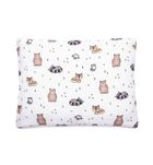 Pulp, Zwierzatka Leśne, poduszka muślinowa, gładka, 35-45 cm