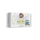 Pure Beginnings, Organic Baby, biodegradowalne chusteczki nawilżane z organicznym aloesem, 64 szt.