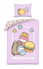 Pusheen, 2-częściowy komplet pościeli, 140-200 cm