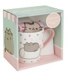 Pusheen, kubek ceramiczny i skarpetki, zestaw prezentowy