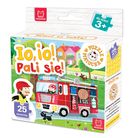 Puzzle malucha. Io, io!! Pali się!