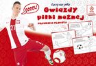 PZPN. Piłkarskie plakaty do kolorowania. Gwiazdy piłki nożnej