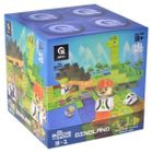 Qbee, Block&Steps, Kraina dinozaurów, klocki konstrukcyjne, 37 elementów