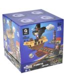 Qbee, Block&Steps, Statek piracki, klocki konstrukcyjne, 37 elementów