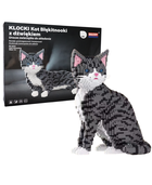 QBI, Kot 2w1 z dźwiękiem, klocki konstrukcyjne, 2302 elementów