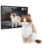 QBI, Kot 2w1 z dźwiękiem, klocki konstrukcyjne, 2308 elementów