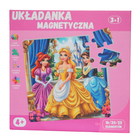 QBI, Królestwo księżniczki, puzzle magnetyczne, 16+20+25 elementów
