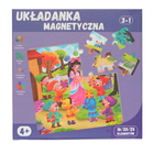 QBI, księżniczki, puzzle magnetyczne, 16+20+25 elementów