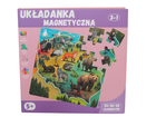 QBI, Mapy, puzzle magnetyczne, 25+30+42 elementy