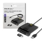 Qoltec, czytnik chipowych kart ID, inteligentny, SCR-0634, USB TYP C