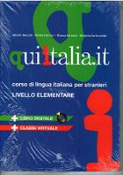 Qui italia.it livello elementare A1- A2. Podręcznik + MP3