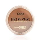 Quiz Cosmetics, Bronzing Ilumination Powder, puder brązujący wzbogacony witaminą E, N°02, 10g