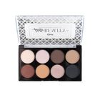 Quiz Cosmetics, Hello Beauty Eyeshadow Palette, paletka cieni do oczu, Warm, 9.6g