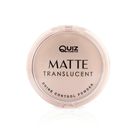 Quiz Cosmetics, Matte Translucent Powder, transparentny puder matujący, N°01, 10g