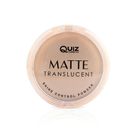Quiz Cosmetics, Matte Translucent Powder, transparentny puder matujący, N°02, 10g