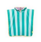 Quut, dwustronne poncho kąpielowe dla dzieci, Lagoon