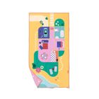 Quut, PlayTowels, dwustronny ręcznik plażowy, Doll house, 100-180 cm