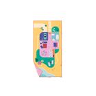 Quut, PlayTowels, dwustronny ręcznik plażowy, Doll house, 70-140 cm