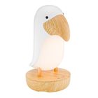 Rabbit & Friends, Maskonur, lampka z głośnikiem, biała