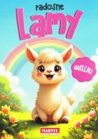 Radosne lamy. Kolorowanka z naklejkami