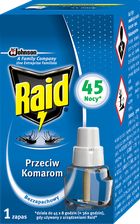 Raid, płyn do elektrofumigatora owadobójczego przeciw komarom