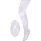 Rajstopy dziewczęce, białe, Milusie