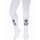 Rajstopy dziewczęce, białe, Milusie