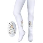 Rajstopy dziewczęce, białe, Milusie