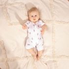 Rampers chłopięcy, biały, Nicol