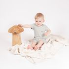 Rampers chłopięcy, szary, Nicol