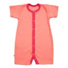 Rampers dziewczęcy, różowy, Eevi