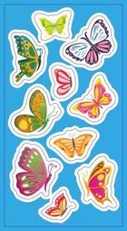 Ranok Creative, naklejki, Motyle