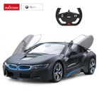 Rastar, BMW i8, czarny, samochód zdalnie sterowany, 1:14