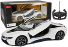 Rastar, BMW i8, pojazd zdalnie sterowany, biały, 1:14